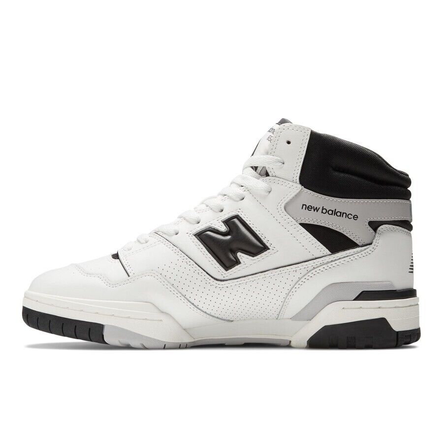 Высокие кеды new balance High-Top Sneakers 650, белый — фото 3
