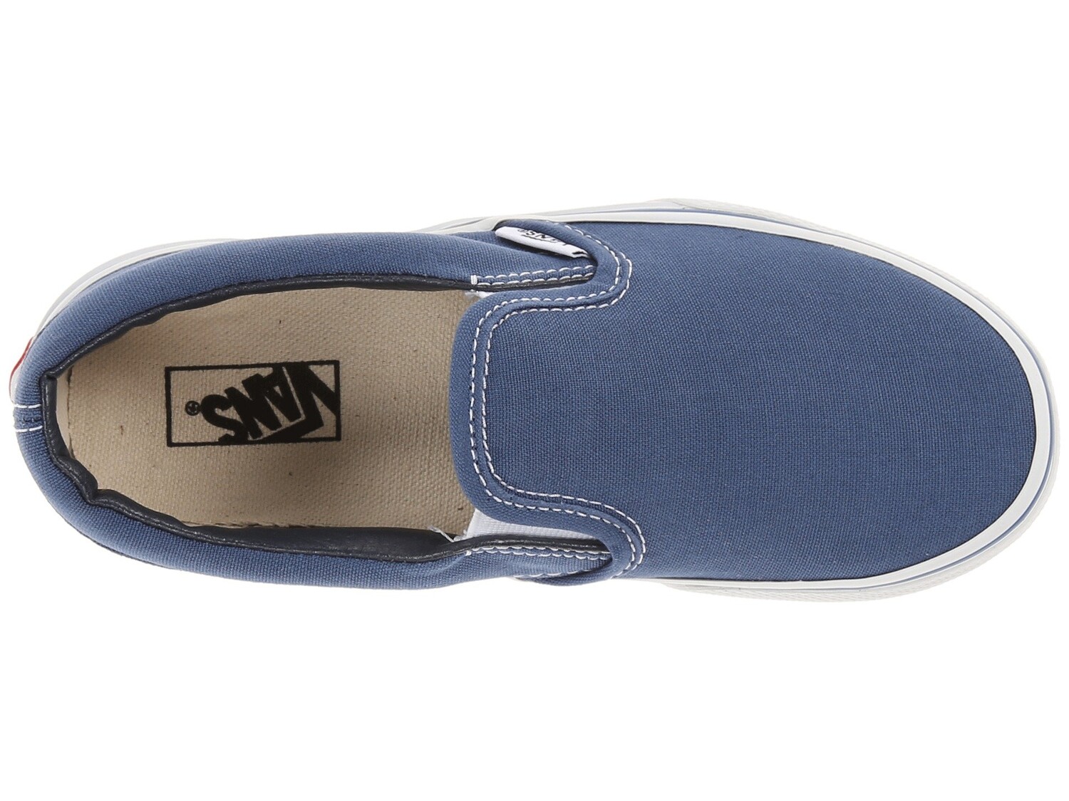 Кроссовки Vans Kids Classic Slip-On (Little Kid/Big Kid) — фото 3