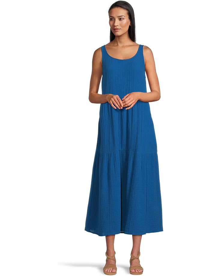 

Платье Eileen Fisher Scoop Neck Dress, цвет Blue Bird