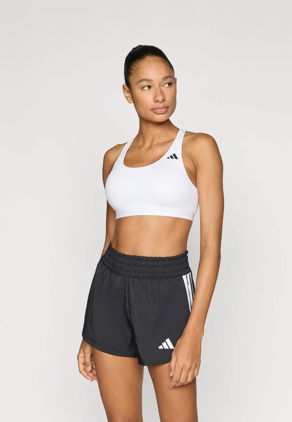 Спортивный бюстгальтер средней степени поддержки Adidas Performance, White