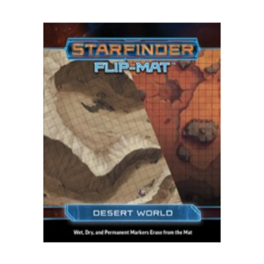 

Флип-мат - Мир пустыни, Starfinder Campaign Setting - Flip-Mats & Map Folios
