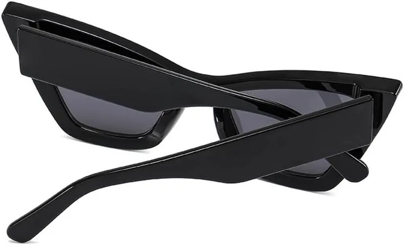 

Солнцезащитные очки «кошачий глаз» для мужчин и женщин, винтажные солнцезащитные очки, дорожные очки, ретро-очки с защитой от УФ-излучения UV400 HVTVTLA, Green