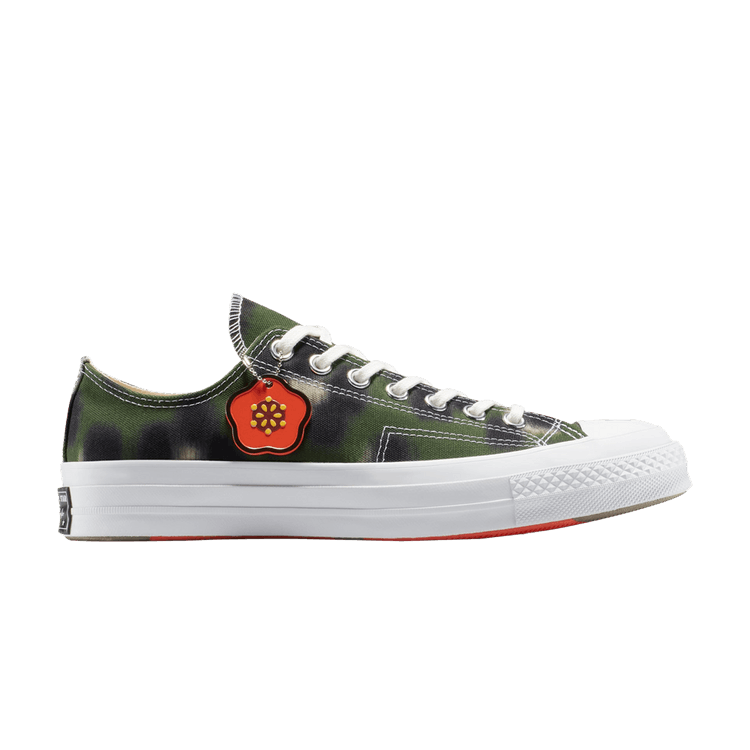 

Кроссовки Kenzo x Chuck 70 Low 'Cypress Black White', зеленый