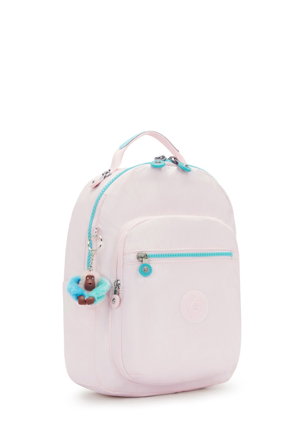 

Рюкзак SEOUL Kipling, цвет Sea Pink Metallic