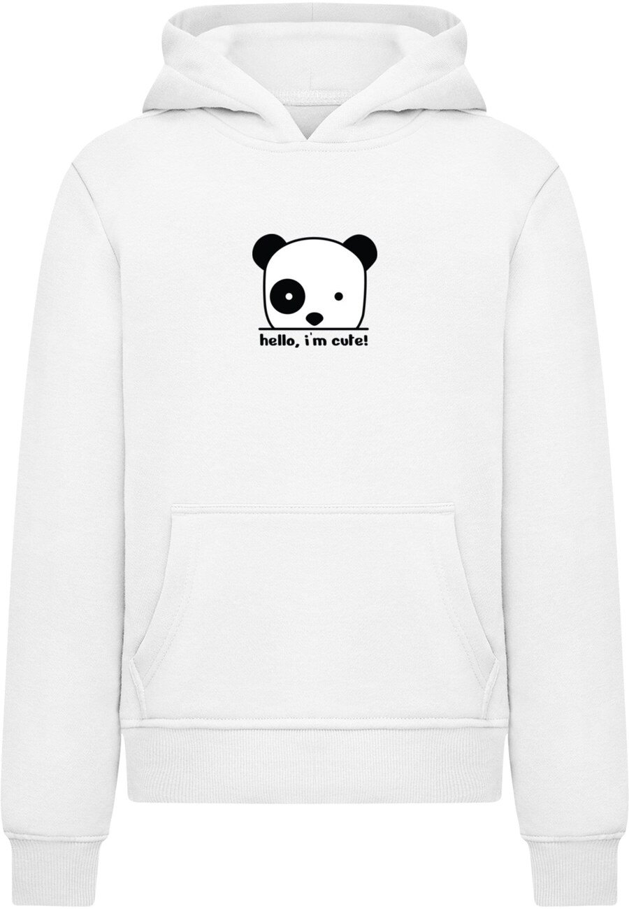 

Толстовка Merchcode Hello Im Cute, белый