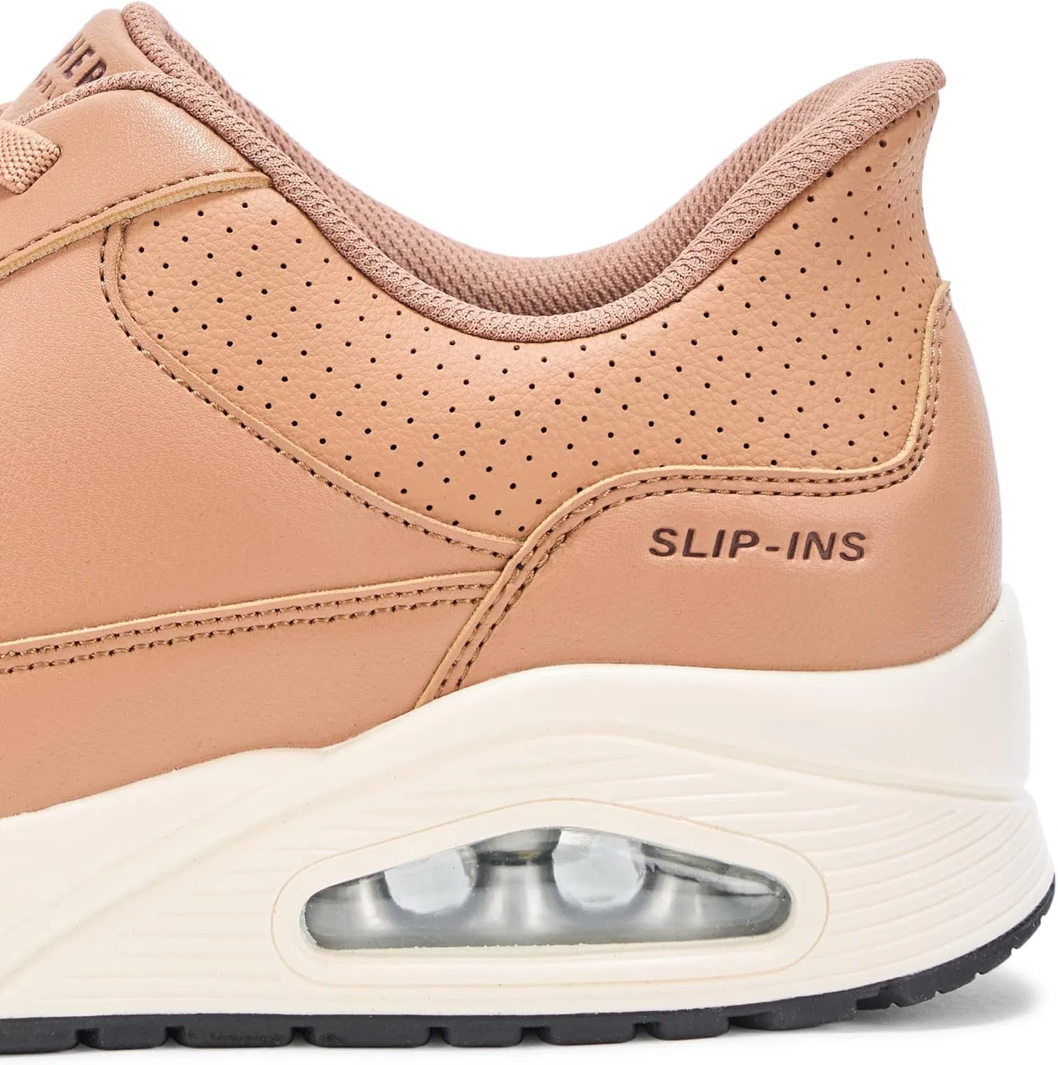 Женские кроссовки Skechers Tres-air UNO-Rainbow Roads, Light Brown — фото 4