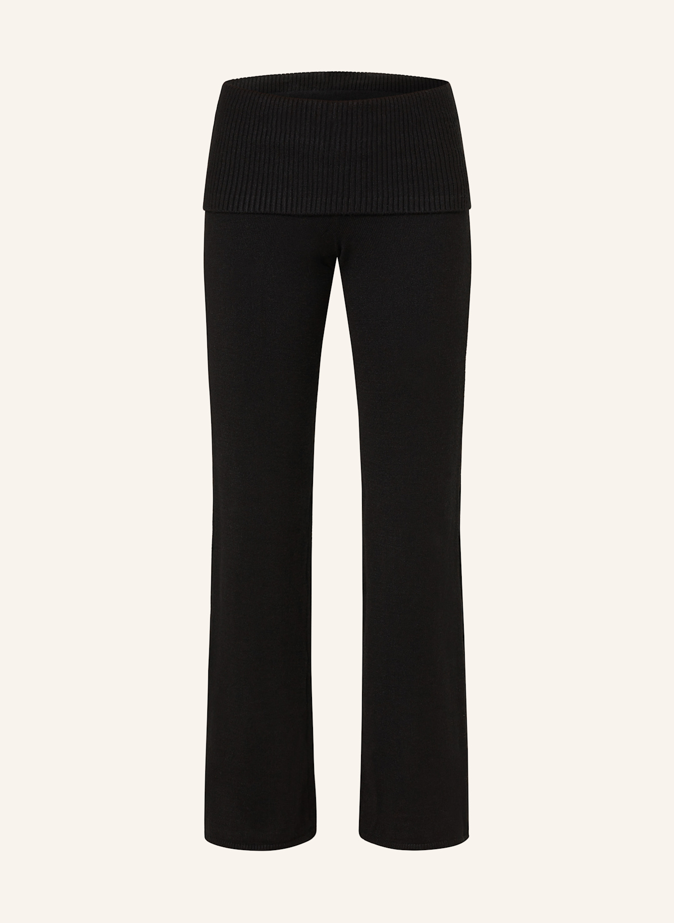 

Трикотажные брюки Gina Tricot, черный