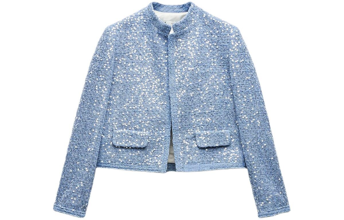 

Куртка женская светло-голубая Zara