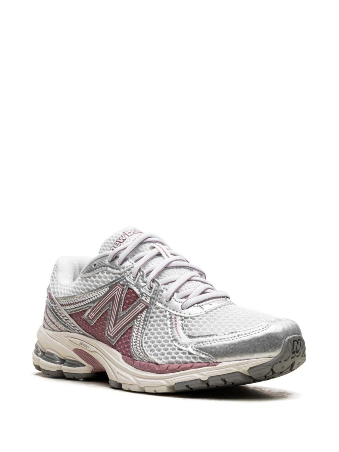 Кроссовки 860v2 "Northern Lights Pack - Rosewood/Metallic Silver" New Balance, белый — фото 2