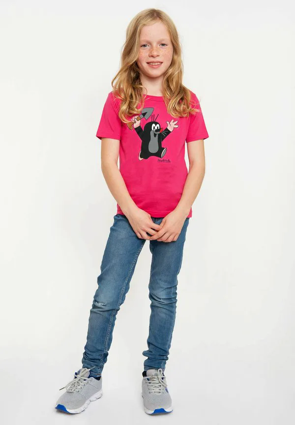 Футболка с принтом Logoshirt, Pink