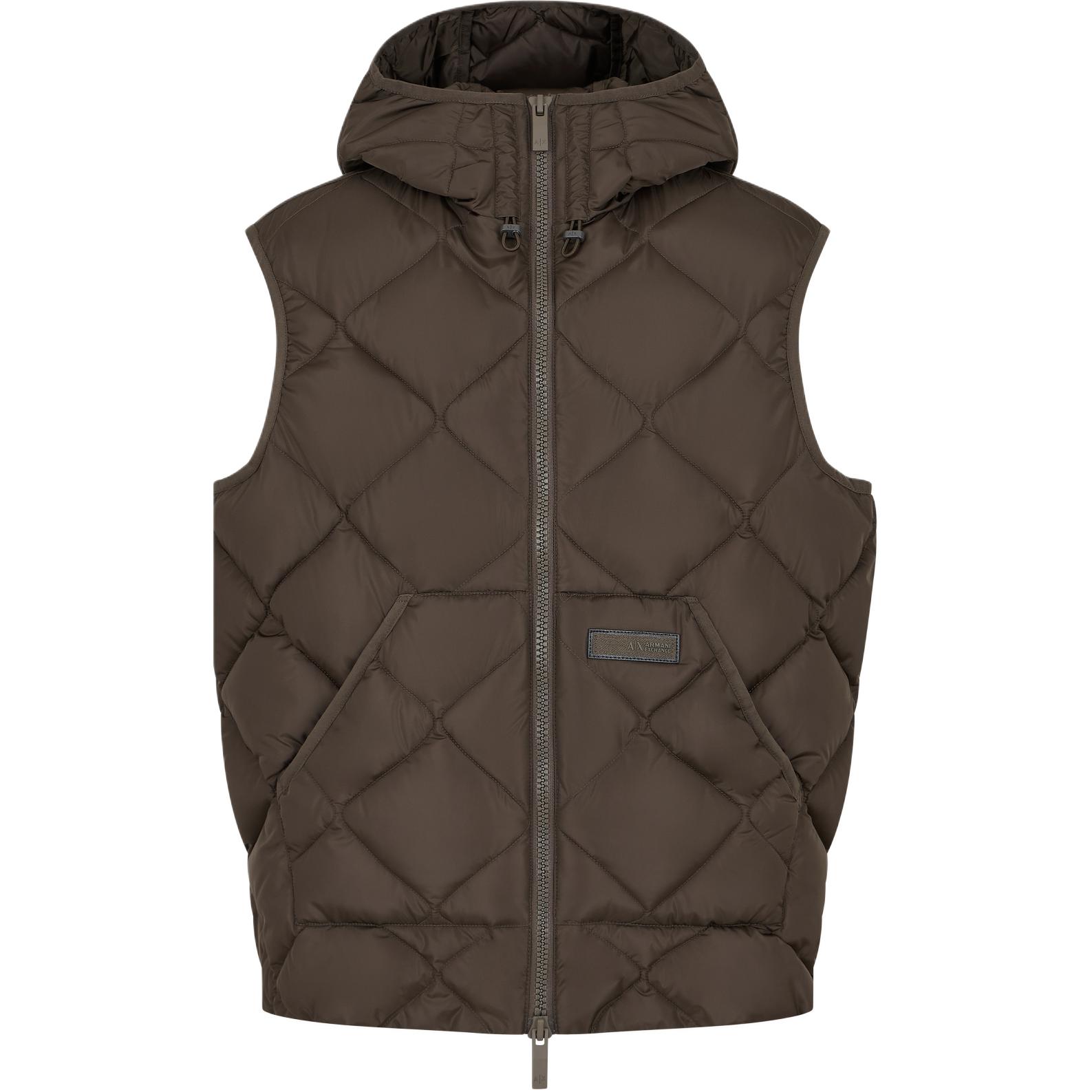 

ARMANI EXCHANGE Жилет AE FW24 мужской зеленый