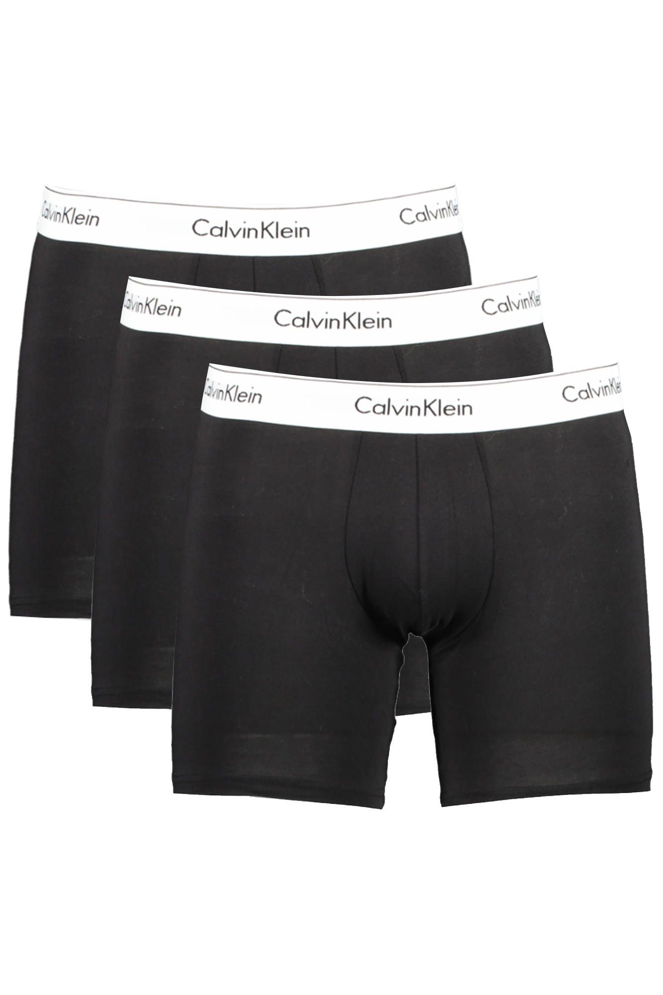 

Черные хлопковые мужские трусы-боксеры Calvin Klein
