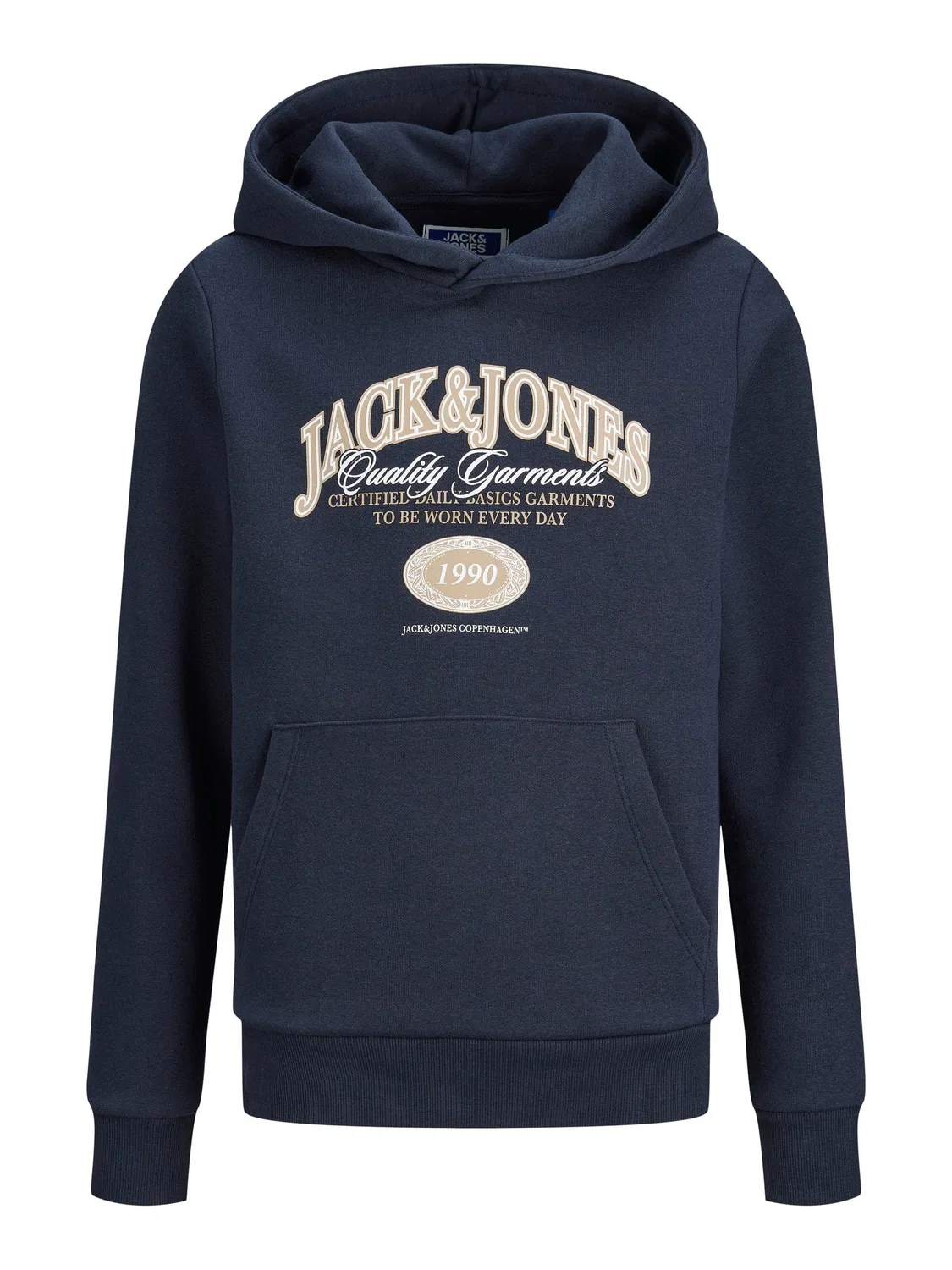 Свитшот с капюшоном, 2 шт, JACK & JONES Junior, черный — фото 3
