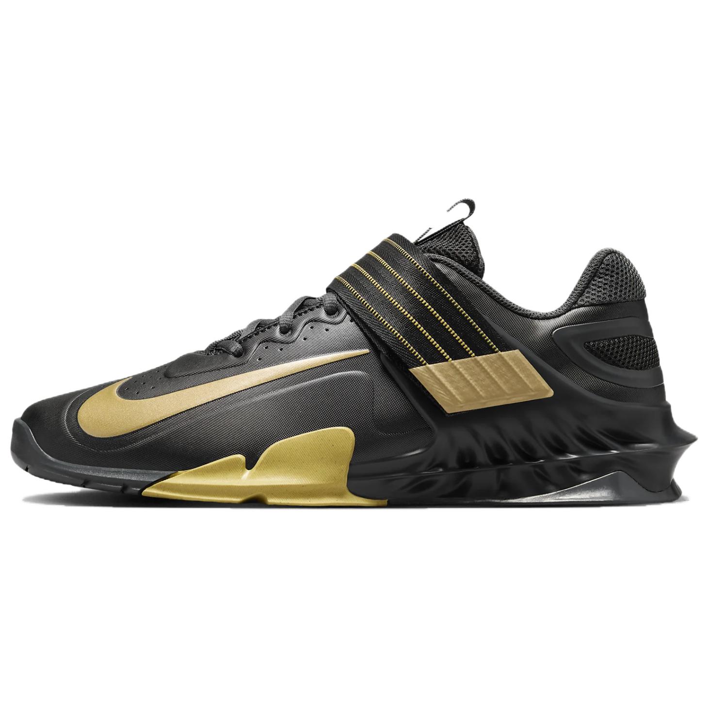 

Кроссовки Nike Savaleos Training Shoes Men Low-top Black/Anthracite/Infinite Gold/Metallic Gold, черный