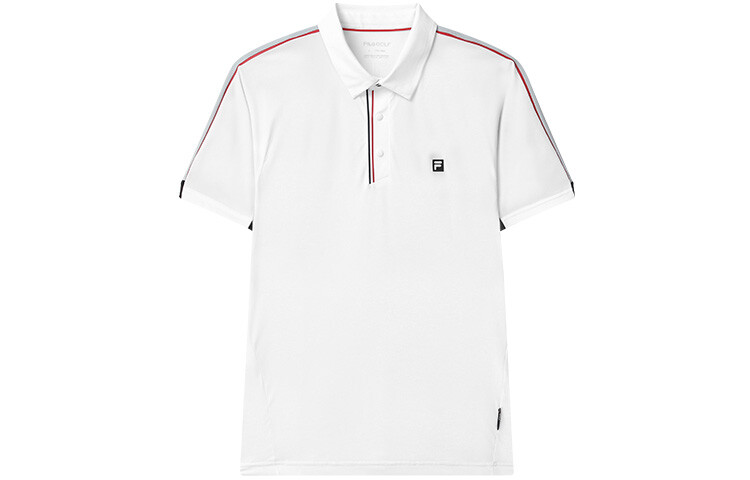 

Рубашка поло мужская белая Fila, цвет Jade White