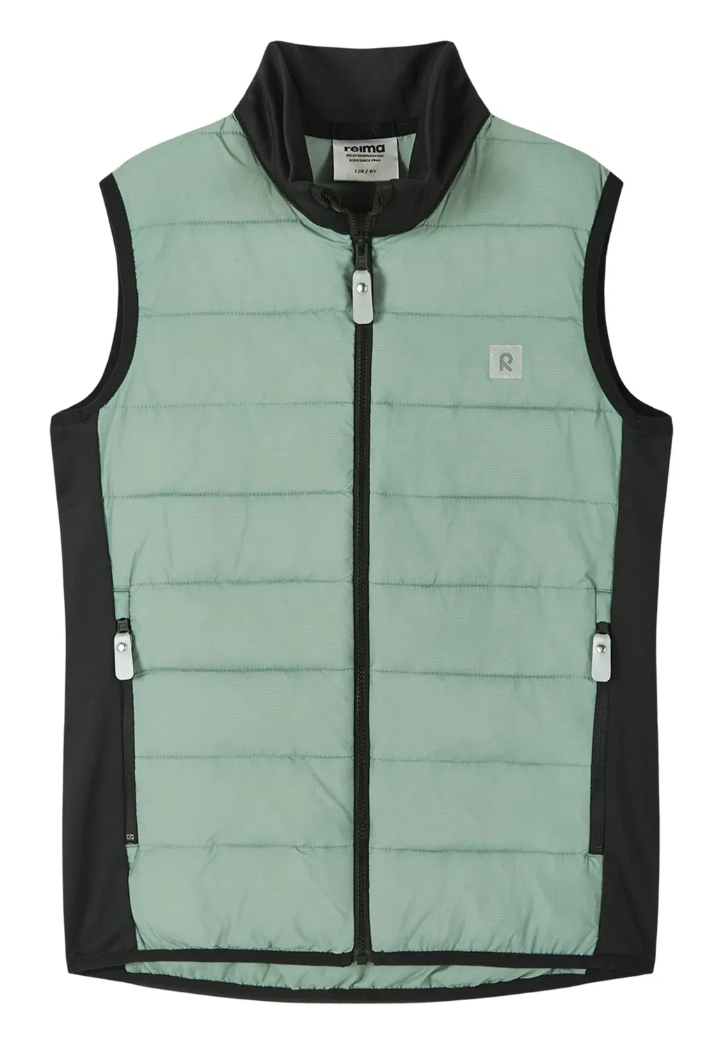 Жилет гибридный с Seawool, Reima, stone green