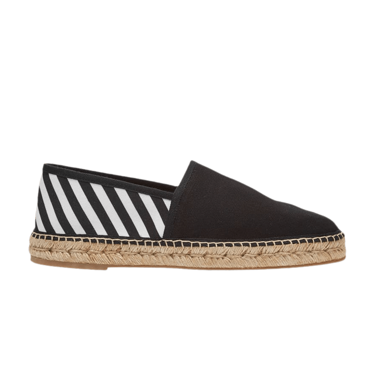 

Кроссовки Off-White Off-White Canvas Espadrilles 'Black White Stripes', черный