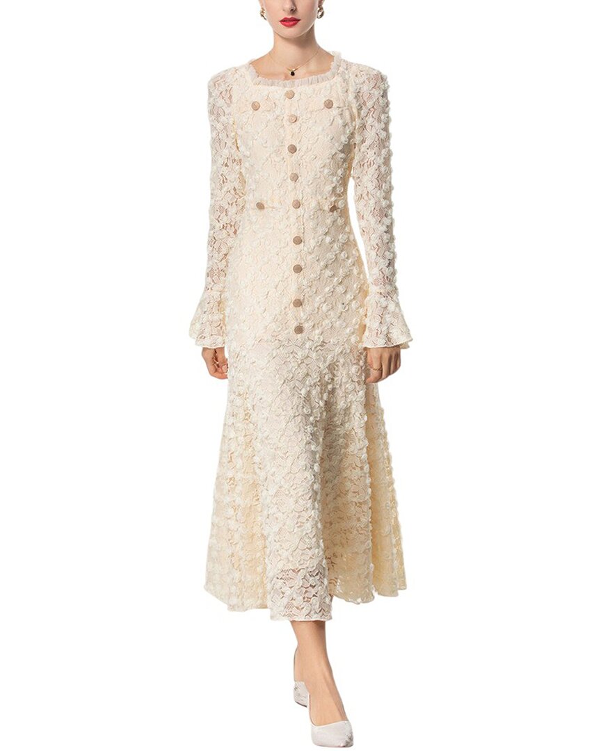 

LIONELLO SALVI женское платье миди, 8 лет, apricot