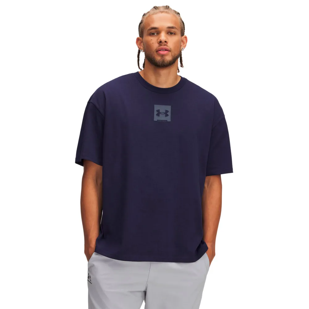 

Футболка Under Armour HeavyWeight Oversized SM Box, синий