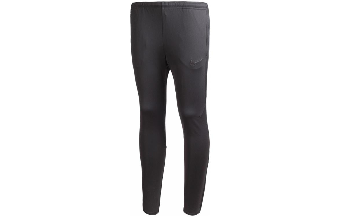 Повседневные брюки Men's Nike Sports Living Series Solid Color Logo Embroidered Slim Fit Straight-Leg Casual Pants/Trousers Black 688413-011, черный — фото 3