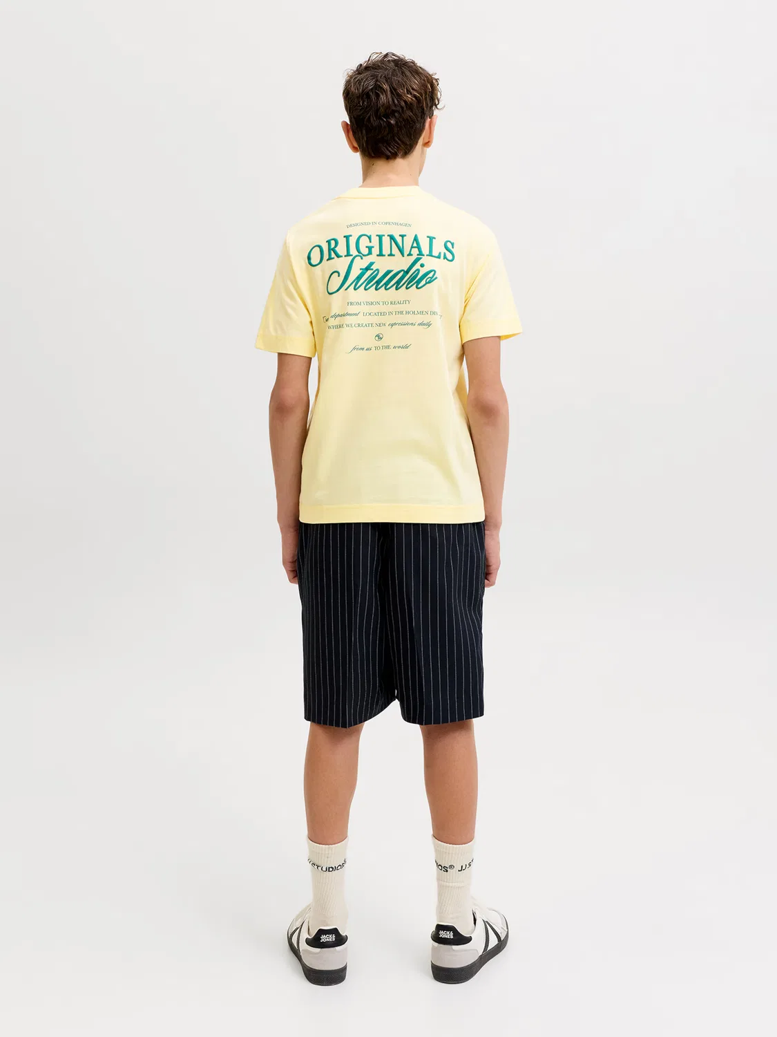 Футболка 'JORNorrebro' Jack & Jones Junior, Yellow — фото 2