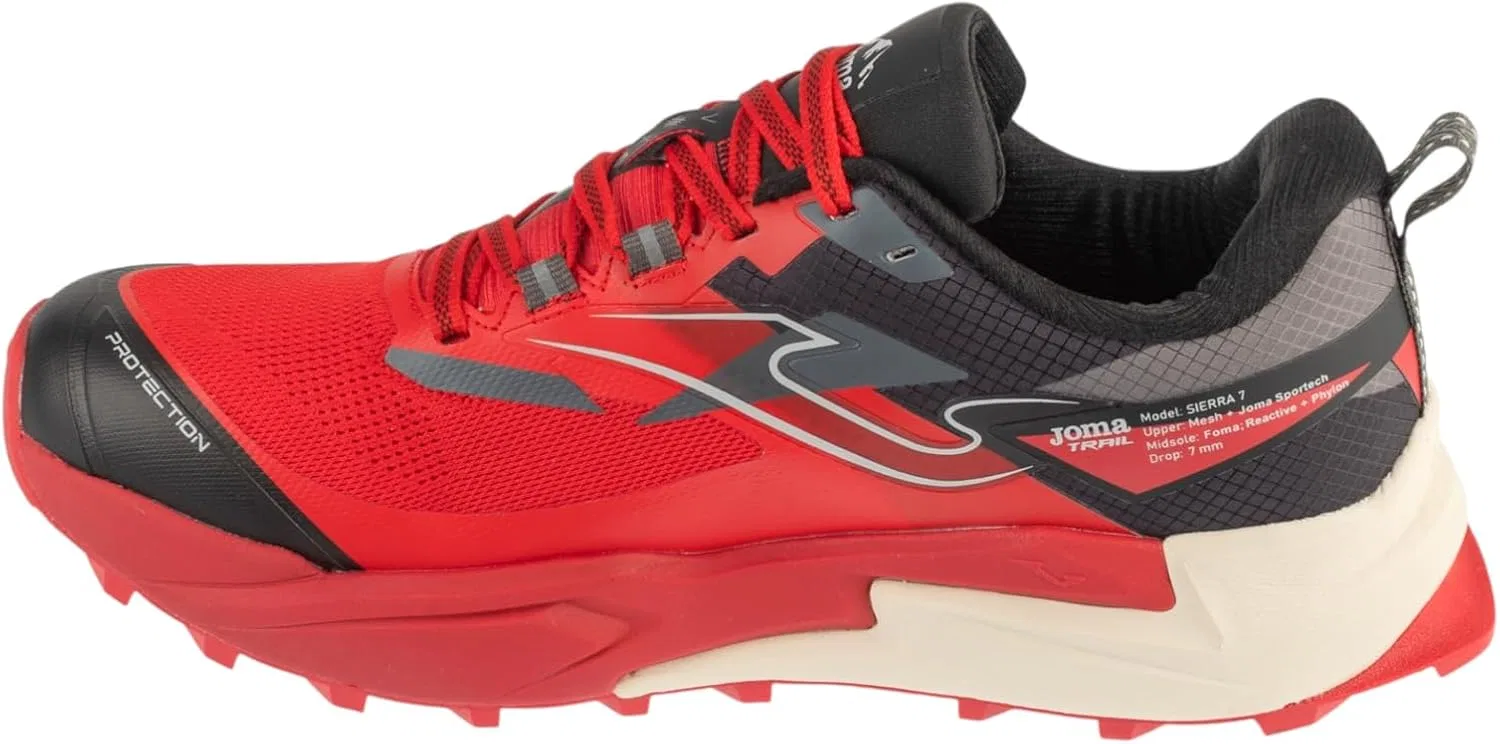 Кроссовки Joma Sierra 2606 TKSIES2606, мужские, красные — фото 2