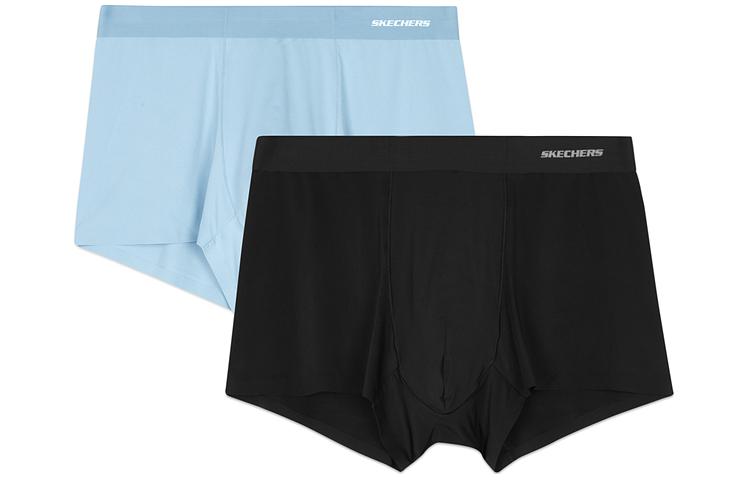 

Мужские трусы Skechers 2 шт, 2 шт (Пыльно-голубой/Черный/0438)