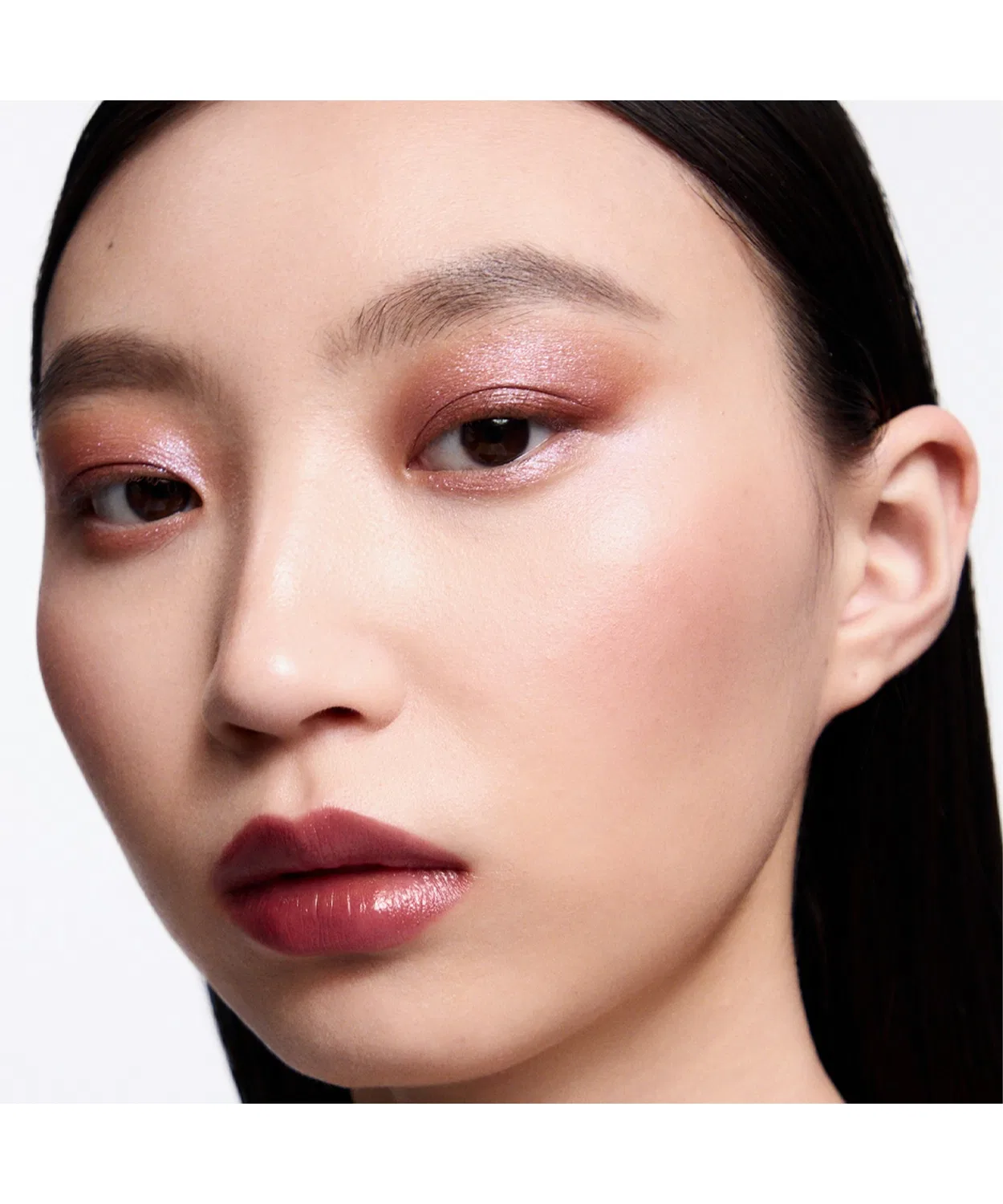 Палетка теней и румян RMK Eyes & Face Palette, 2 оттенка, голубовато-фиолетовый — фото 2