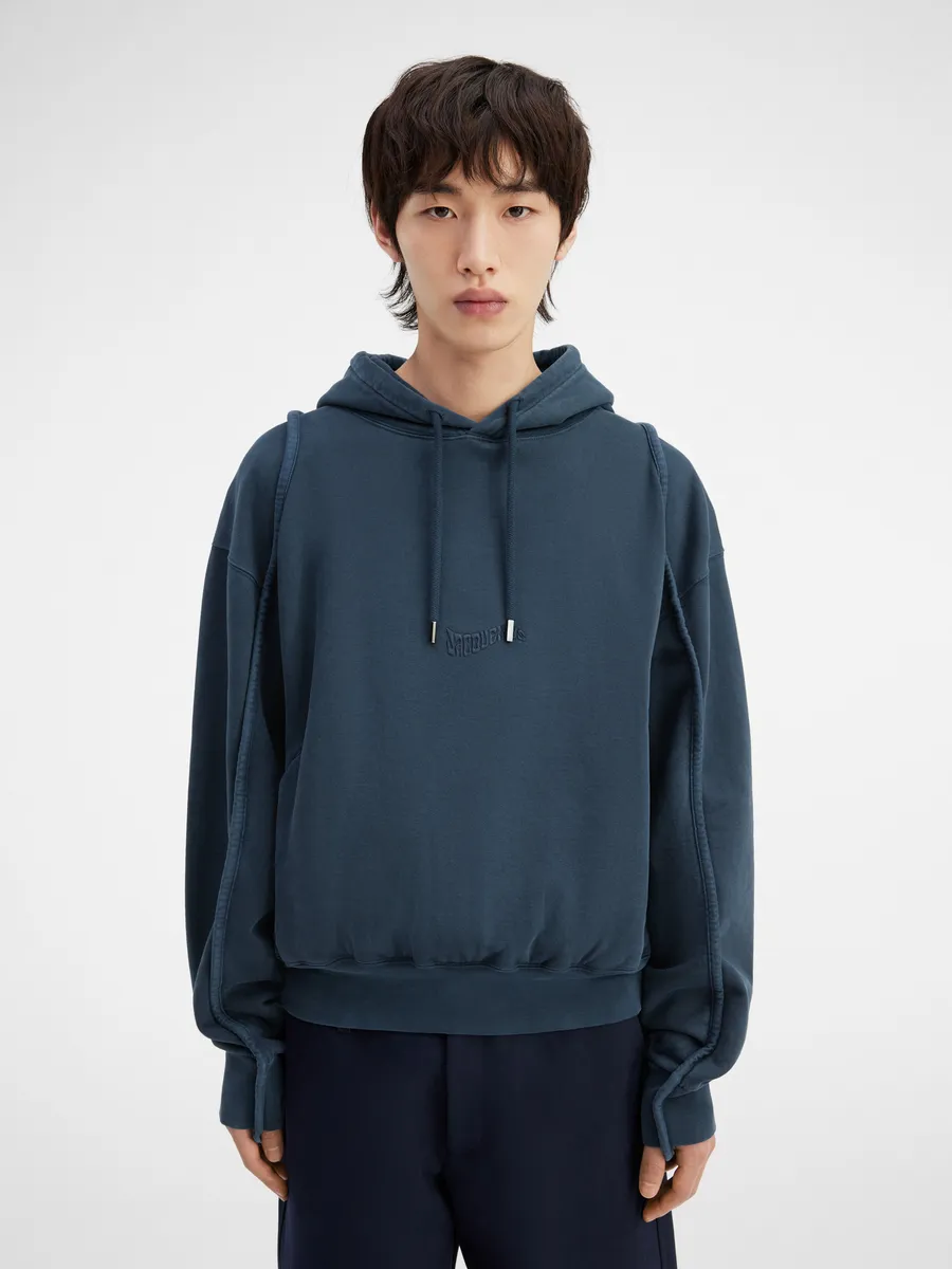 

Толстовка с логотипом Clay Le Камарг Jacquemus, темно-синий