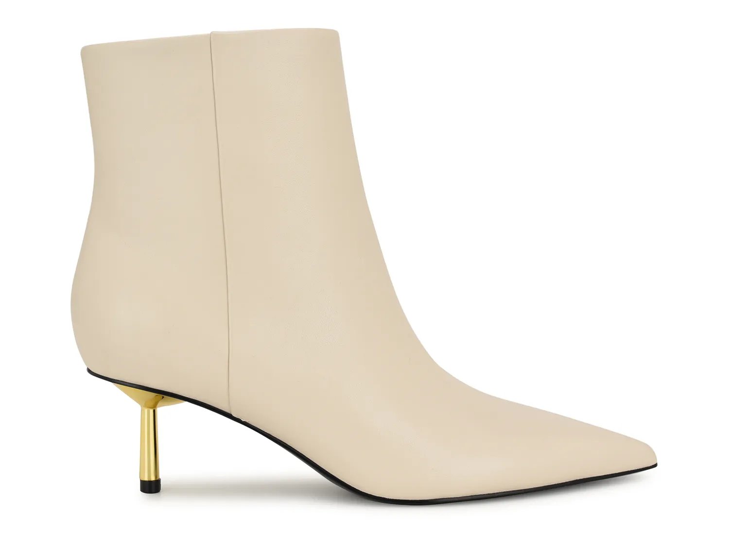 Ботинки Nine West Hamesa Bootie, Ivory Leather — фото 3