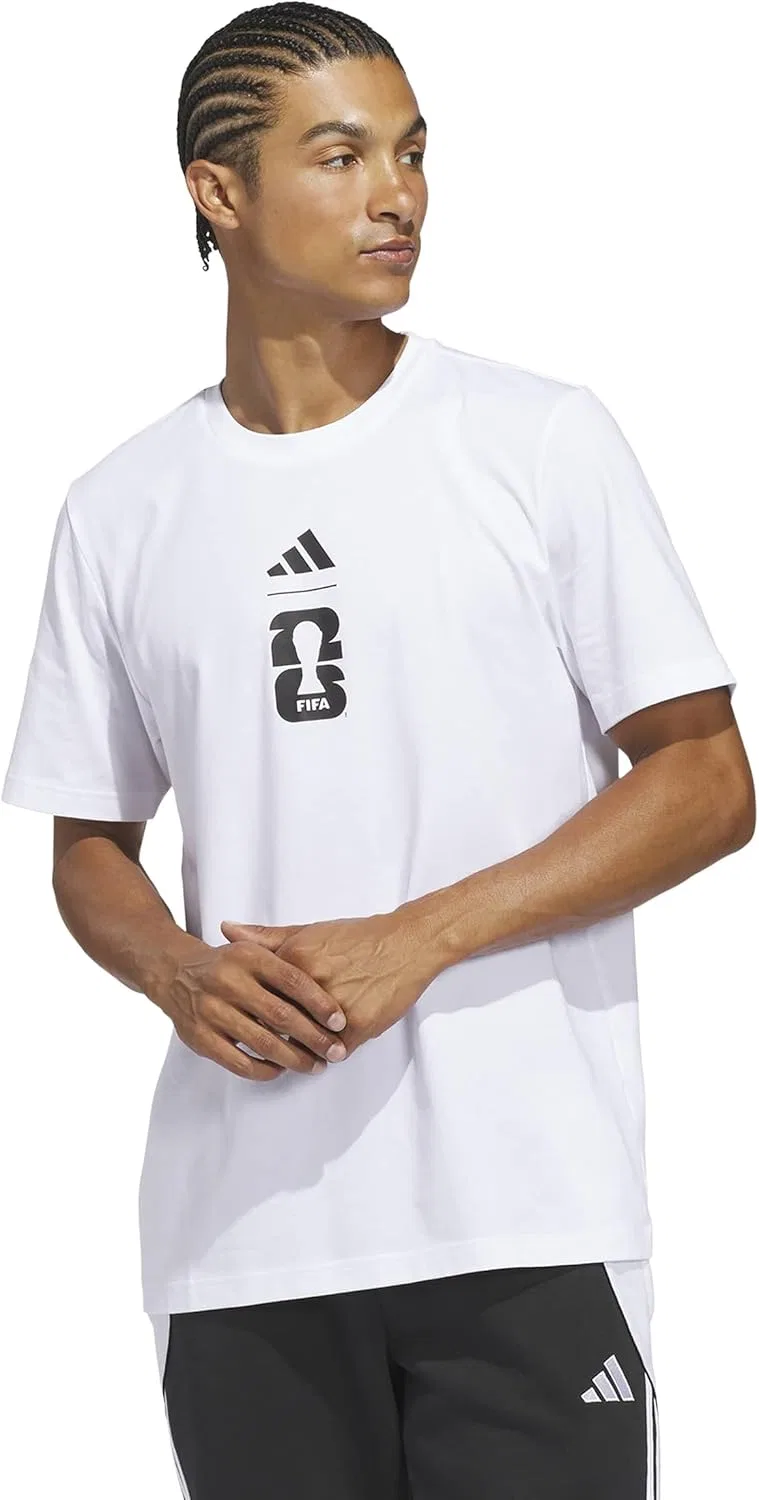 Футболка adidas FIFA World Cup 26, белая