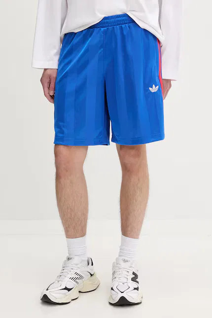 Шорты спортивные с полосками Adidas Originals, синий