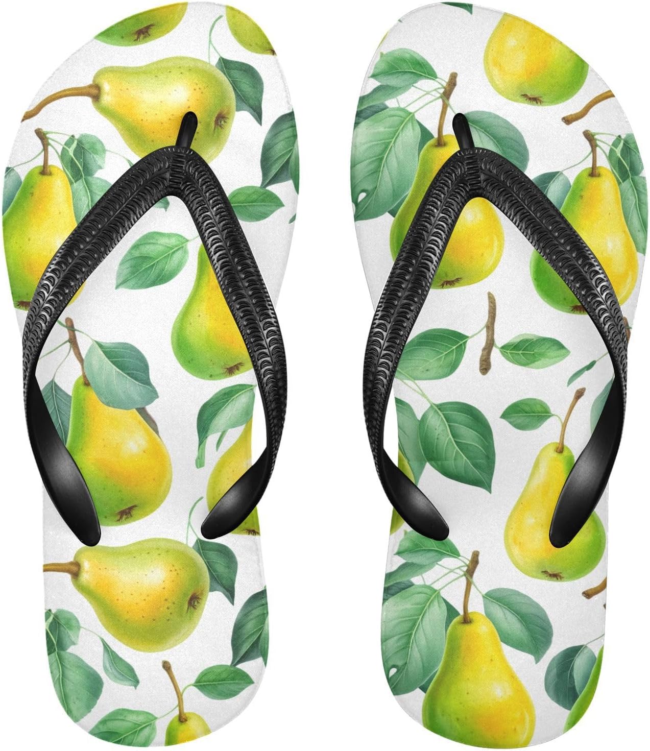 

Вьетнамки Pear Branch белые пляжные, босоножки с ремешком, резиновые, противоскользящие, летние, для прогулок, для мужчин и женщин Sinestour