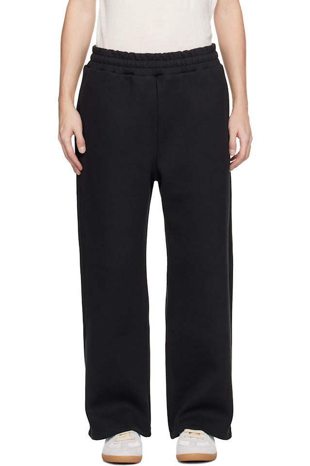 

Seventh Черные спортивные штаны v2 stacks