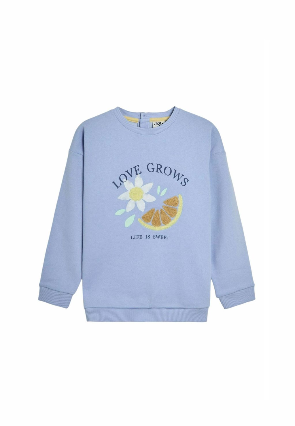 

Толстовка APPLIQUÉ CREW NECK JoJo Maman Bébé, синий