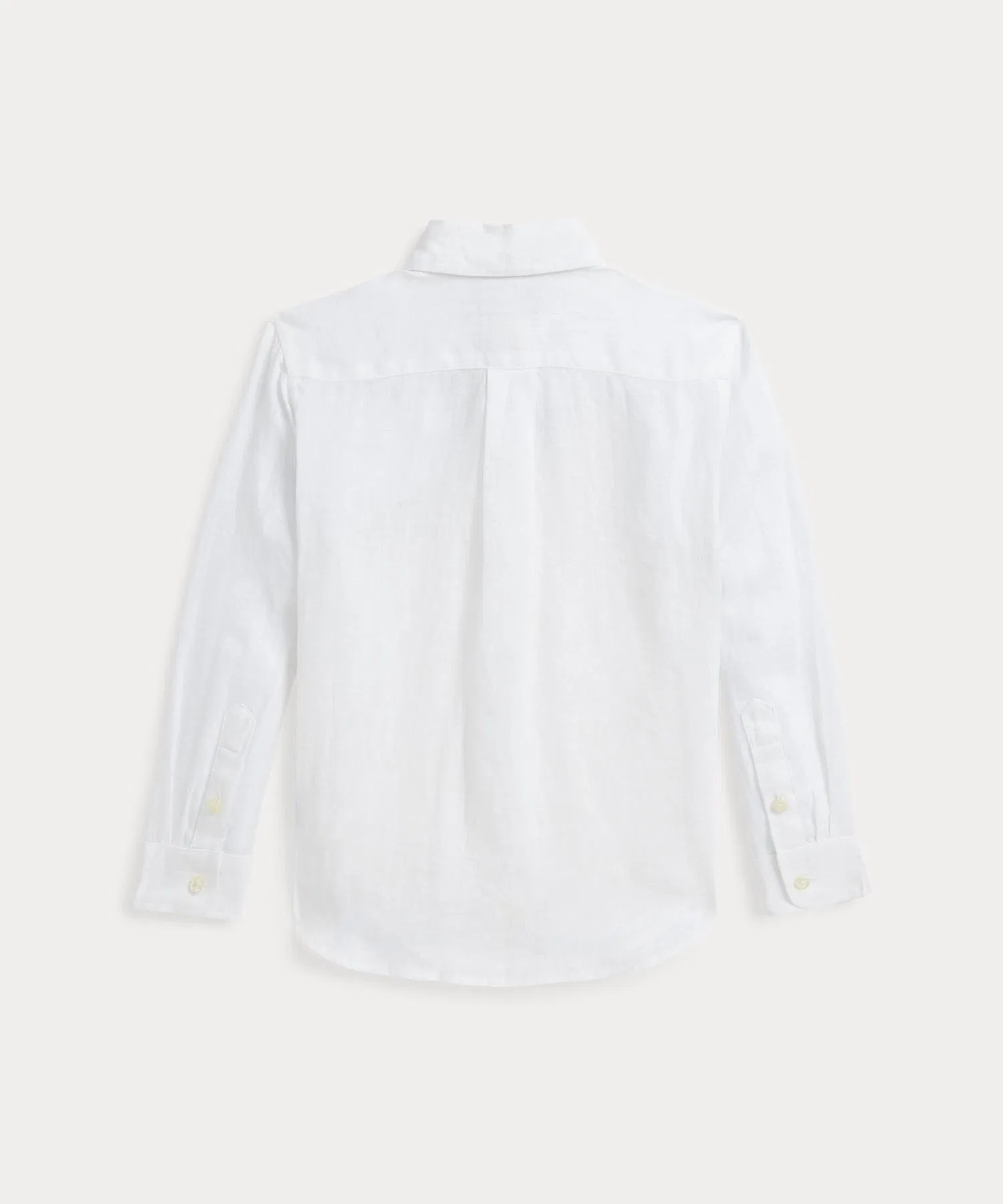 Детская рубашка Polo Ralph Lauren из льна — фото 3