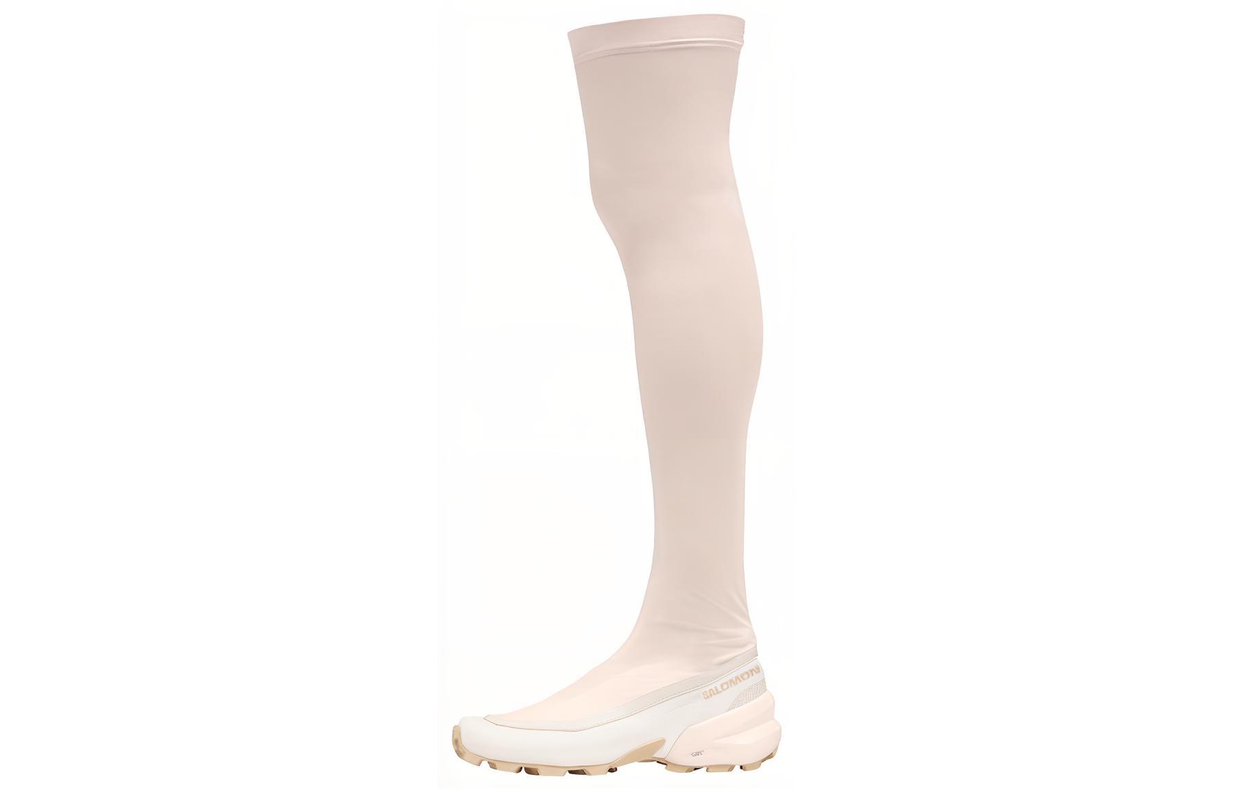 Сапоги-чулки женские Mm6 Maison Margiela X Salomon высокие, розовый