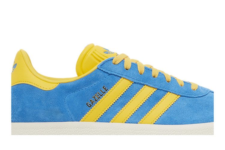 Кроссовки adidas Gazelle 'Blue Bold Gold', синий — фото 3