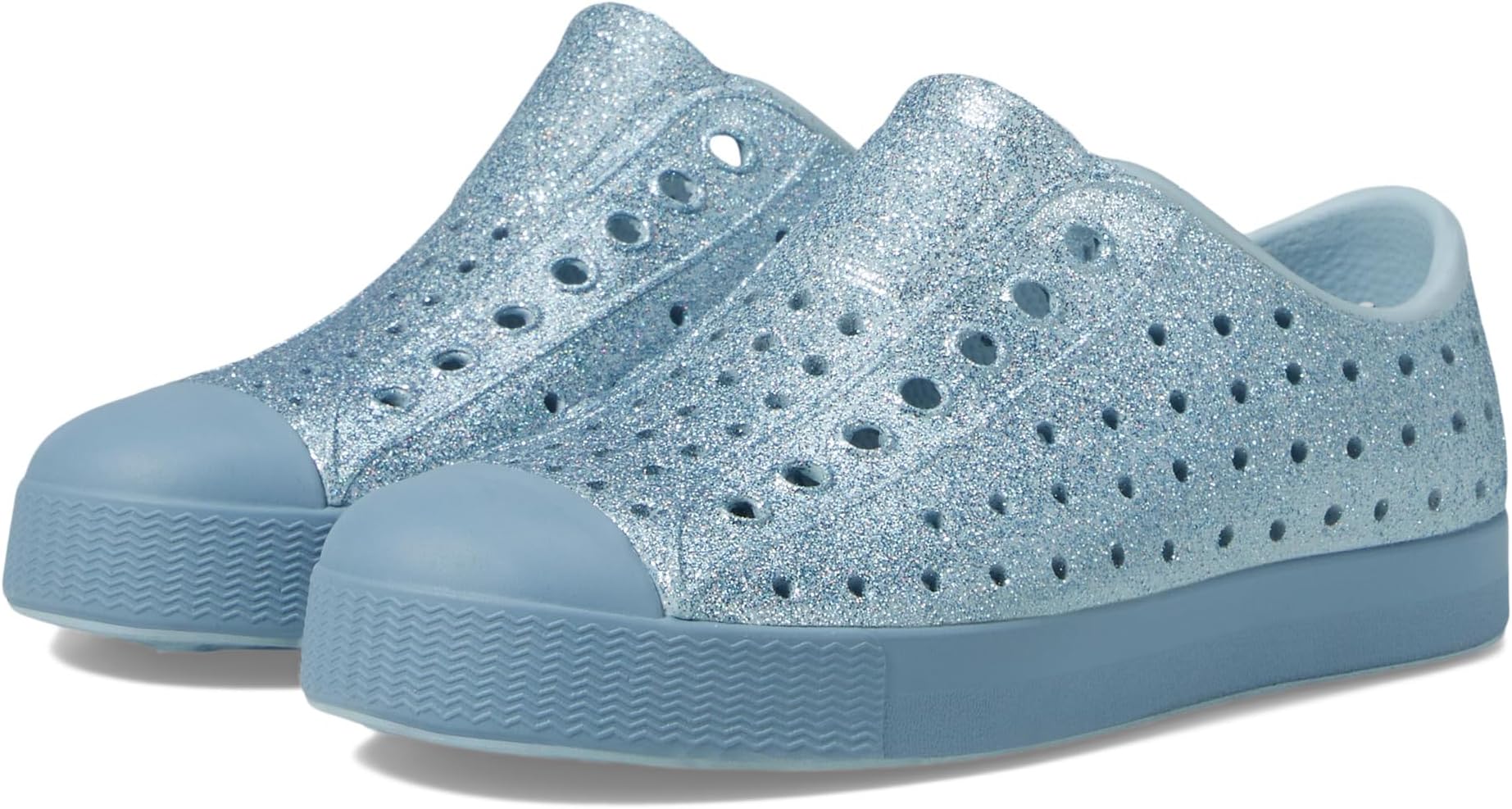 

Кроссовки Native Shoes Kids Jefferson Bling, Air Bling/Oxygen Blue