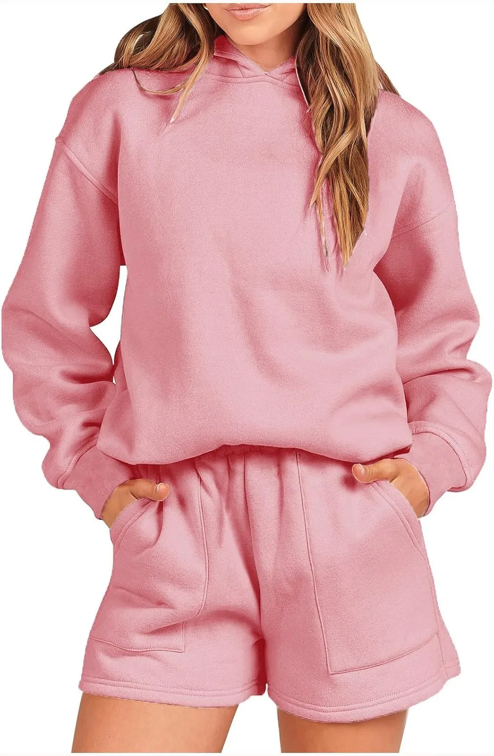 Спортивный костюм с шортами, бренд Generic, Pink