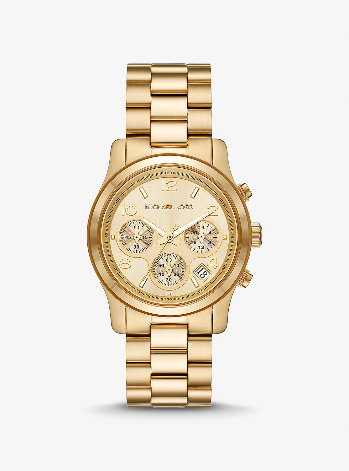

Золотистые часы Runway Michael Kors, желтый