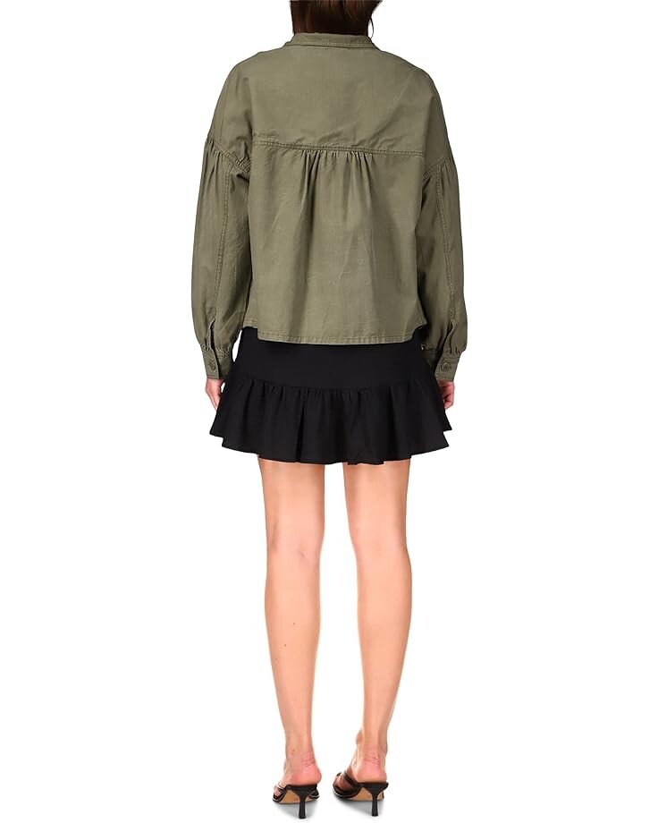 

Куртка Sanctuary Keystone Slub Twill Shirt Jacket, цвет Trail Green