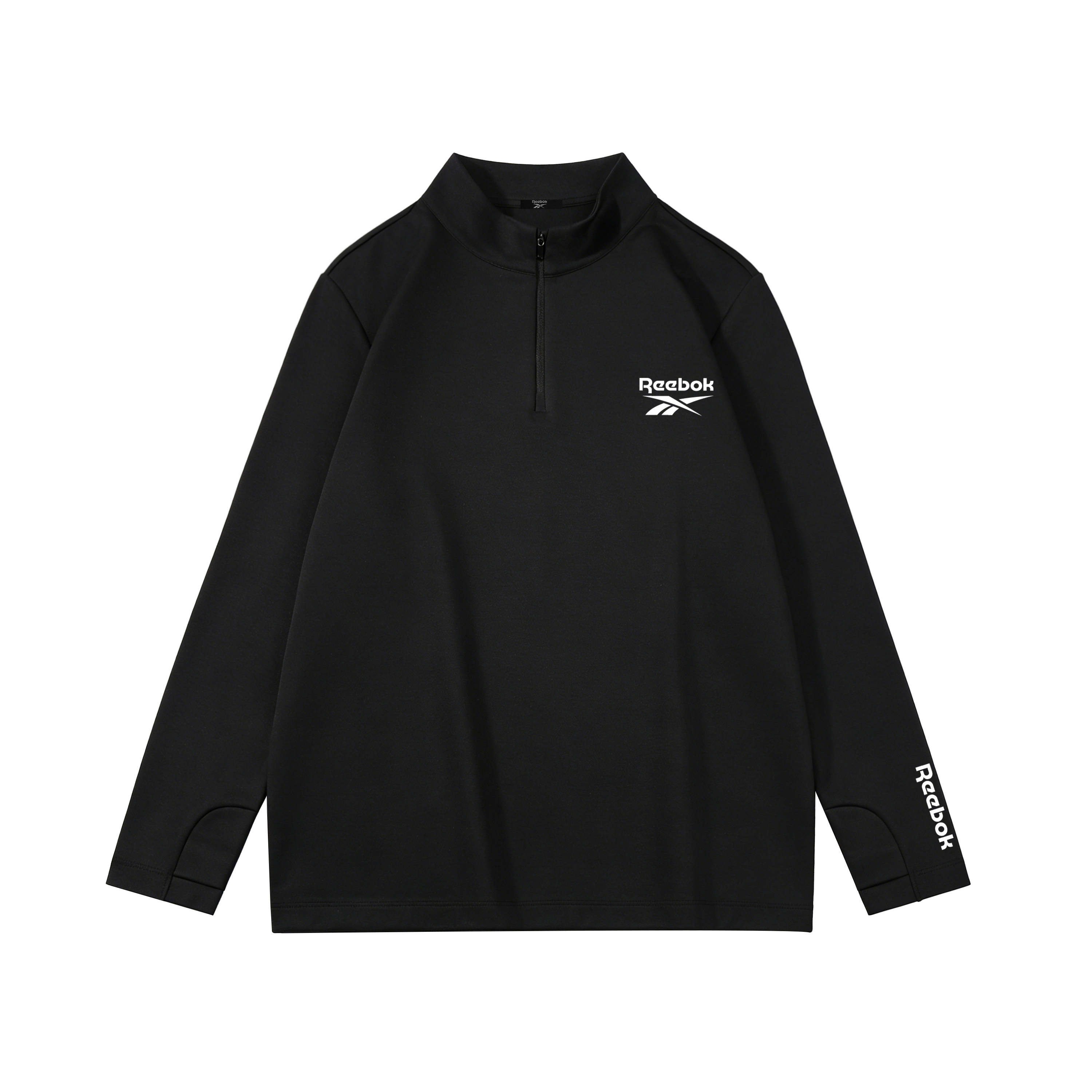 

Футболка Unisex Stand Collar Moderate Heavyweight Reebok, светло-серый