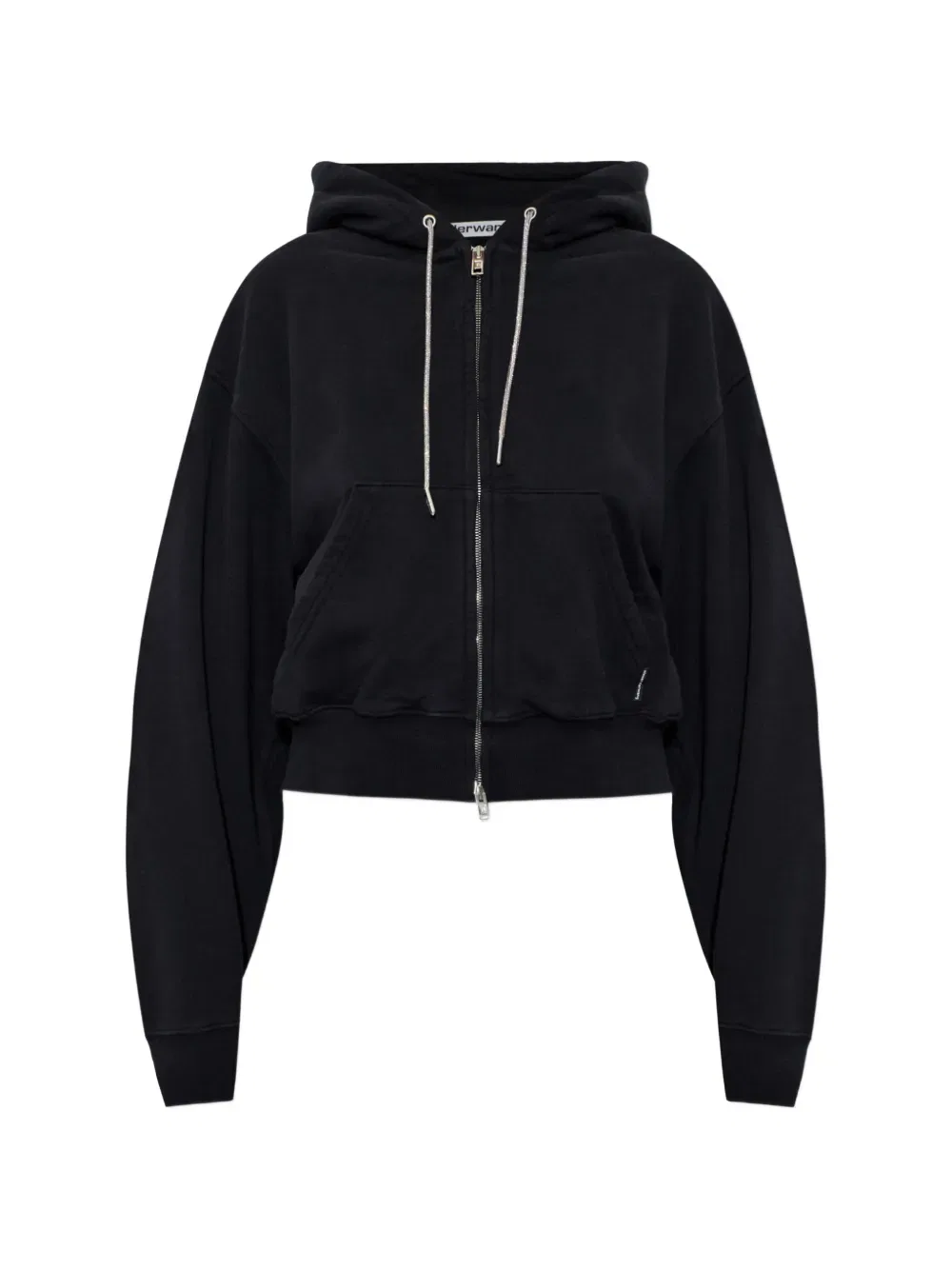 Толстовка на молнии Alexander Wang, черный