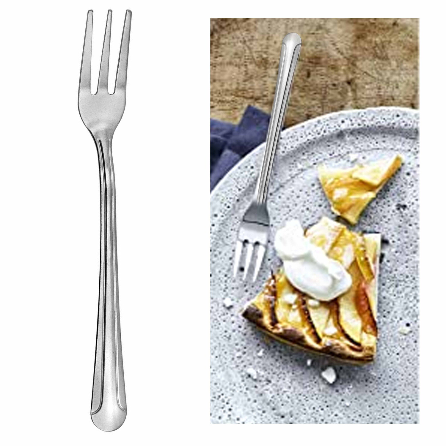 

Вилки для коктейлей и морепродуктов AllTopBargains, серебряный