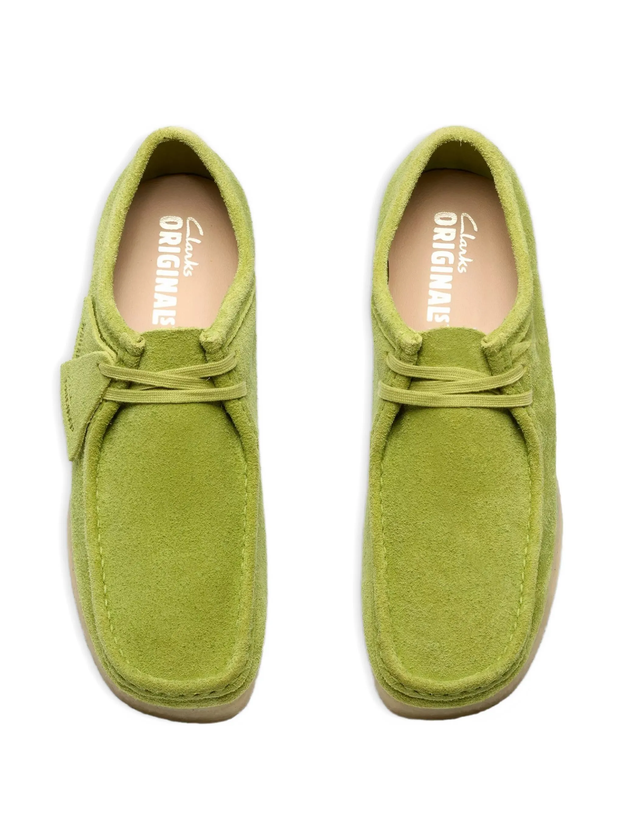 Туфли дерби на шнуровке Clarks Originals, зеленый — фото 4