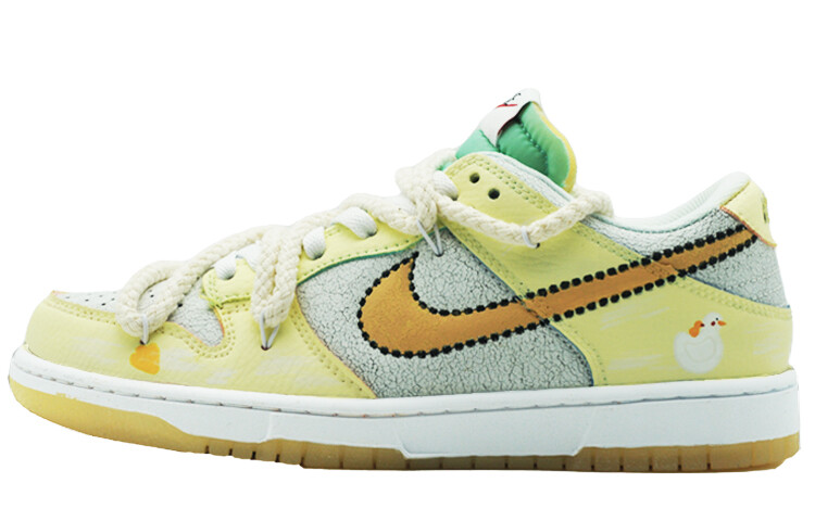 

Женские кроссовки для скейтбординга Nike Dunk, Pastel Yellow