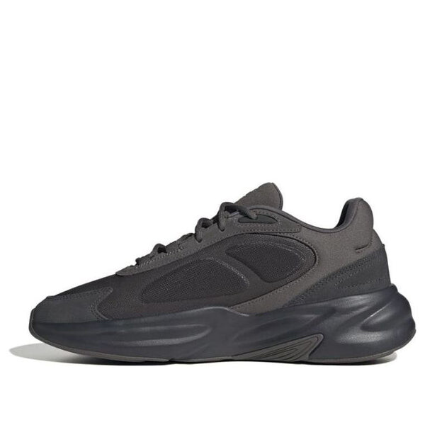 

Кроссовки ozelle cloudfoam 'charcoal' Adidas, черный