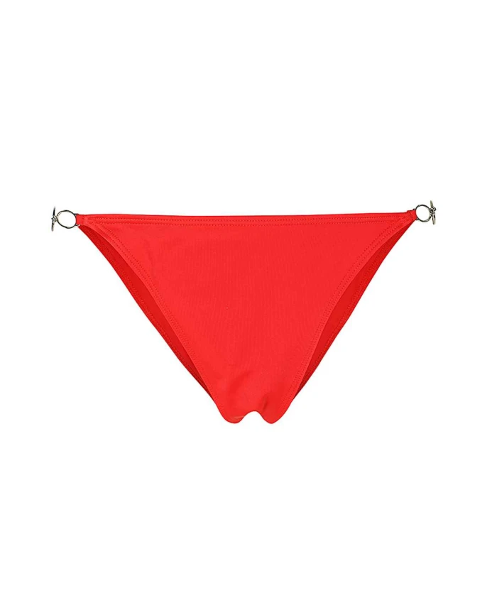 

Бикини-Трусики в стиле хипстер с металлическим логотипом Diesel, красный