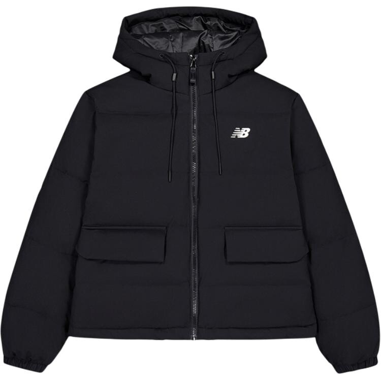 

Пуховик женский черный New Balance